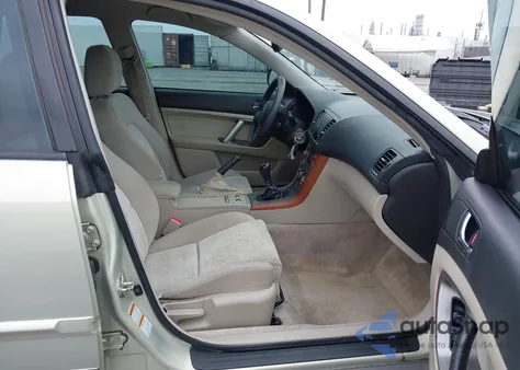 2005 Subaru Legacy Outback 2.5I из США, поврежденный, VIN 4S4BP61C656304031